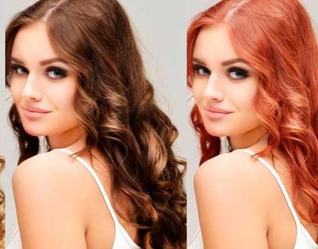 trocar a cor do cabelo pelo celular