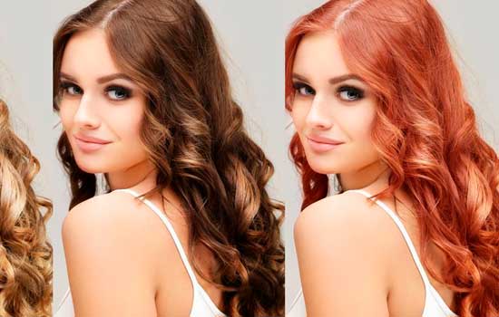 trocar a cor do cabelo pelo celular