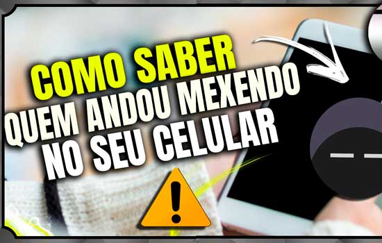 quem mexeu no celular