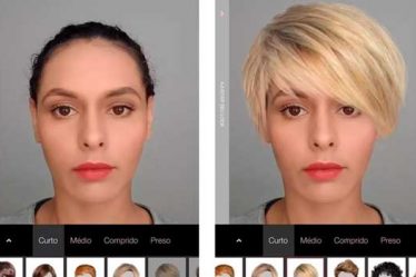 corte de cabelo pelo celular