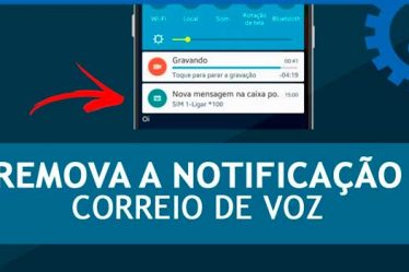 remover notificação do correio de voz