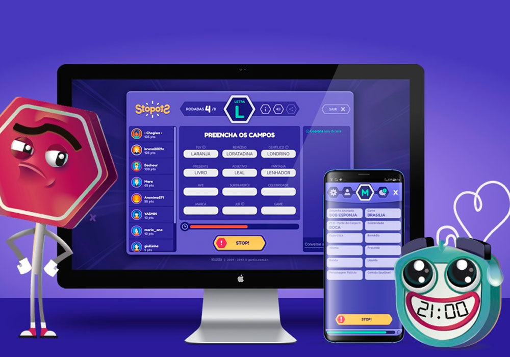 jogar stop pelo celular