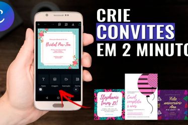 criar convite pelo celular