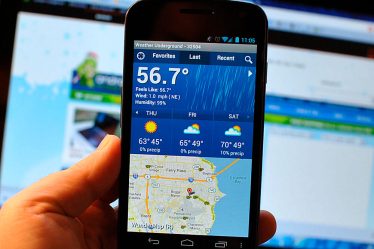 Aplicativos para ver a previsão do tempo