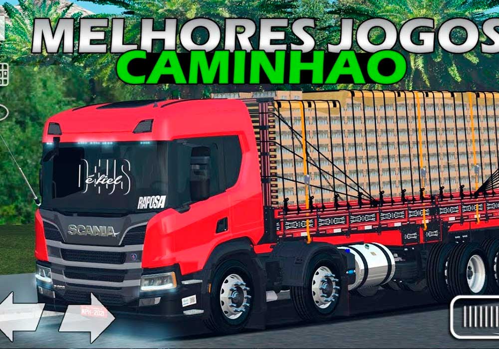 jogo de caminhão pelo celular