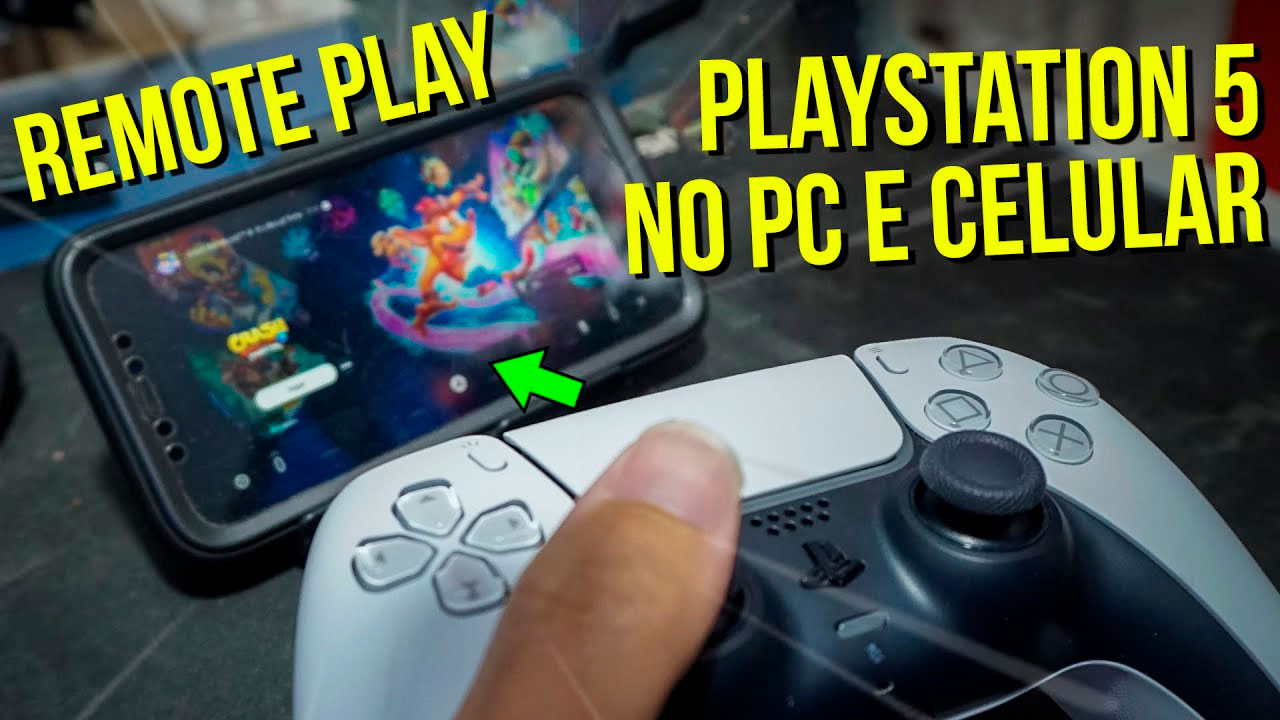 jogar playstation 5 pelo celular