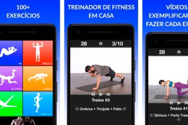 Treinar em casa com app
