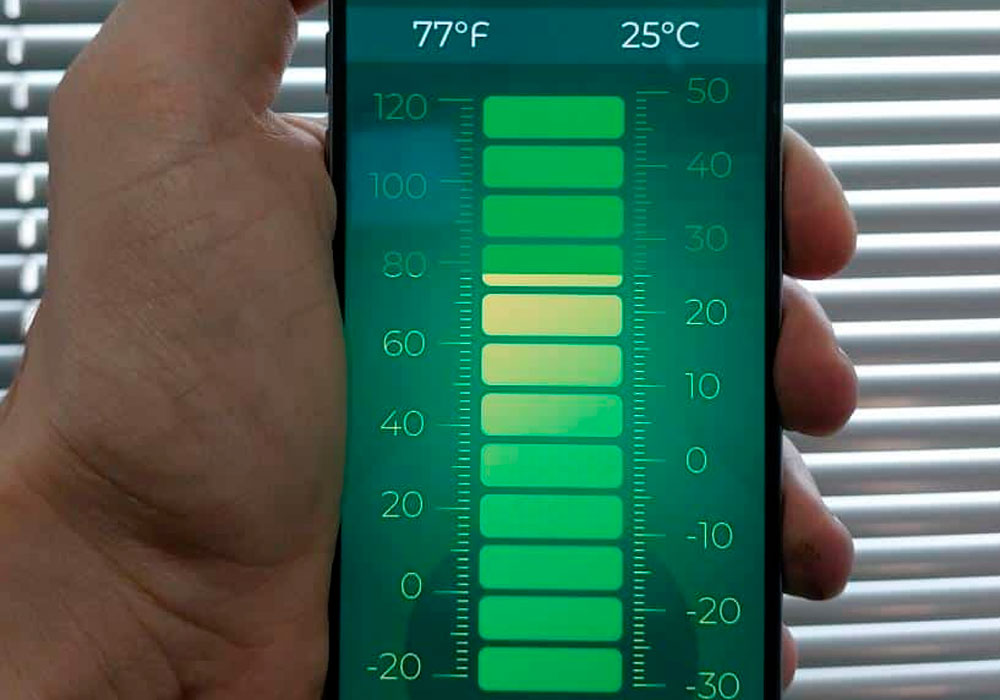 aplicativo para medir temperatura