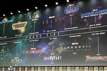 calendários de filmes da marvel