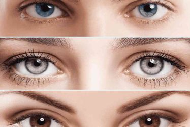 trocar cor dos olhos pelo celular