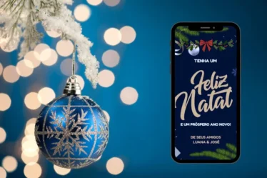 Criar lindos cartões de natal online