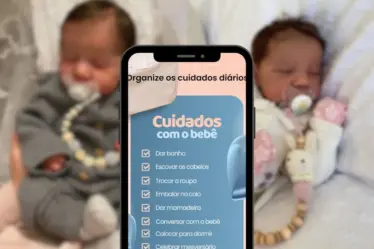 Aplicativo para cuidar do seu Bebê Reborn